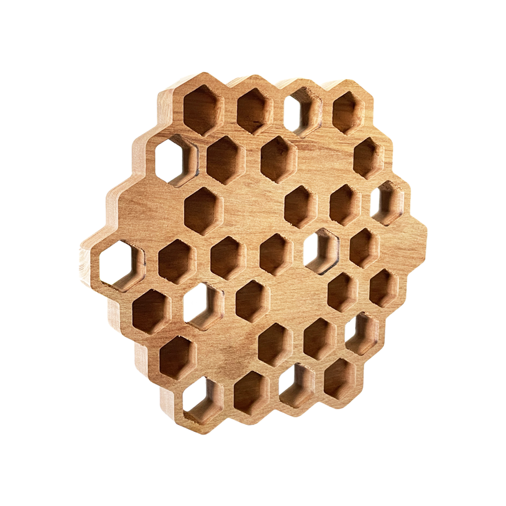 HOT MAT RECYCLED RIMU "BEESWAX" DESIGN